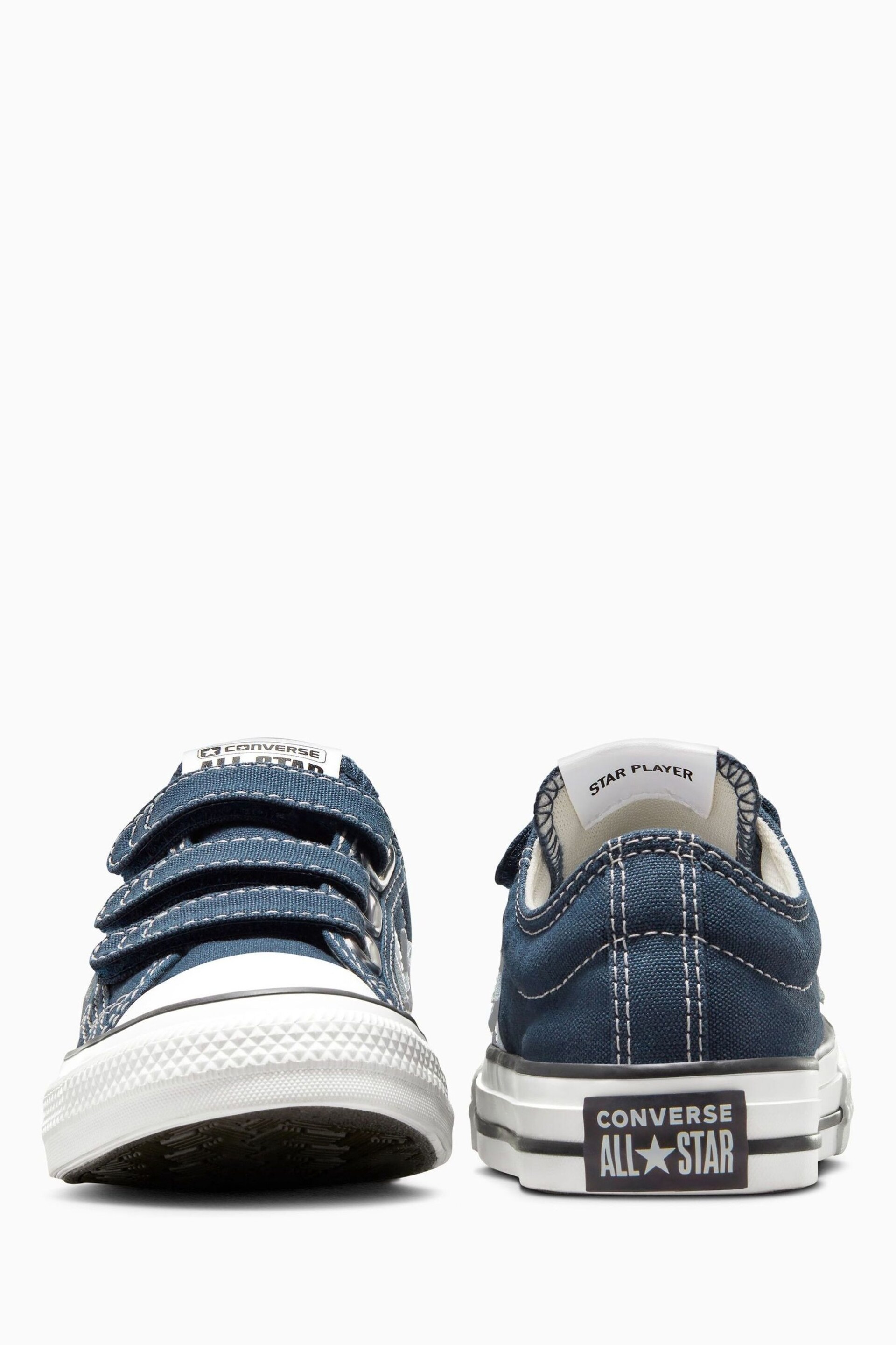 Converse Blue Junior Star Player 76 3V Easy On Trainers - Image 6 of 11
