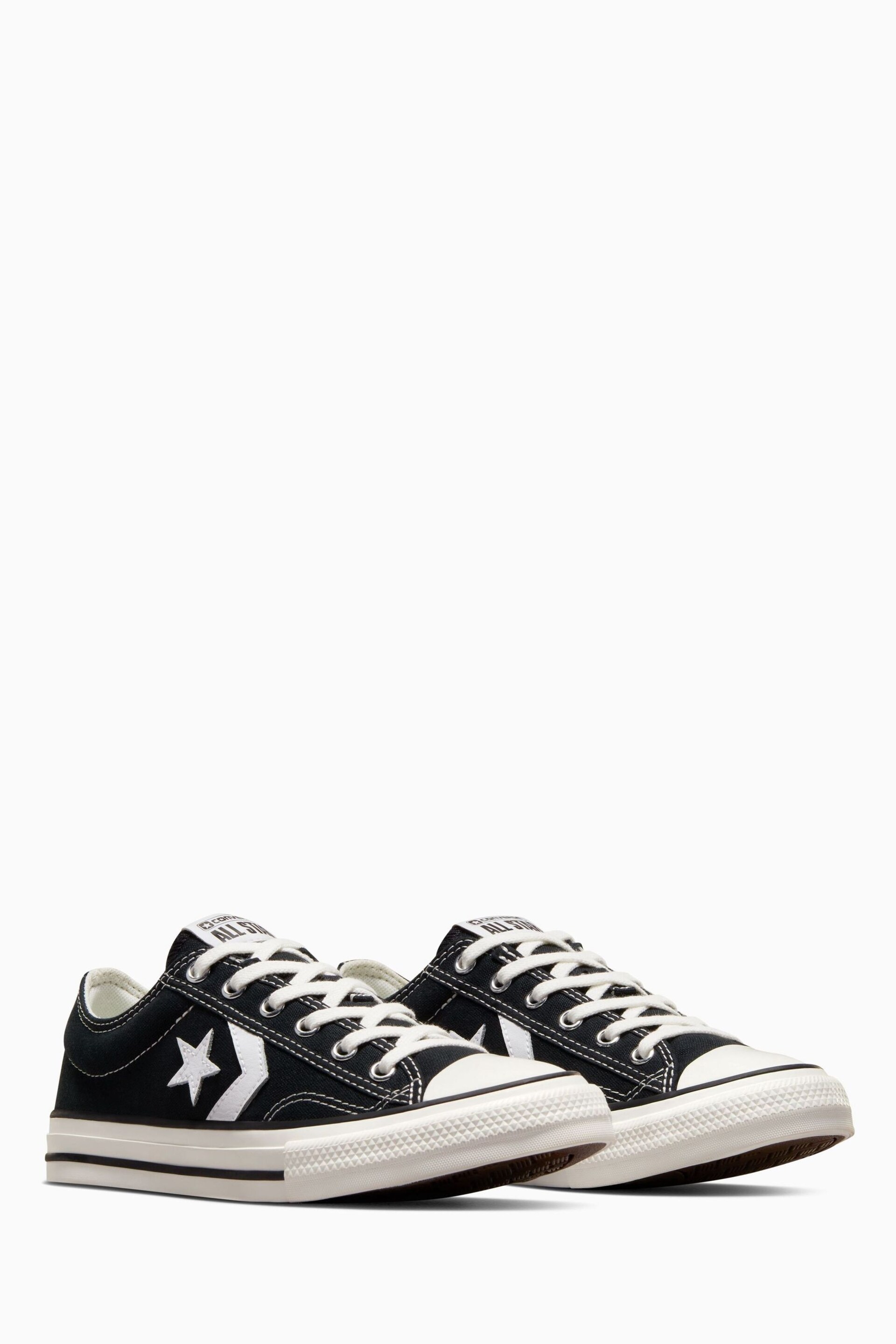 Converse Black Youth Star Player 76 Trainers - Image 3 of 8