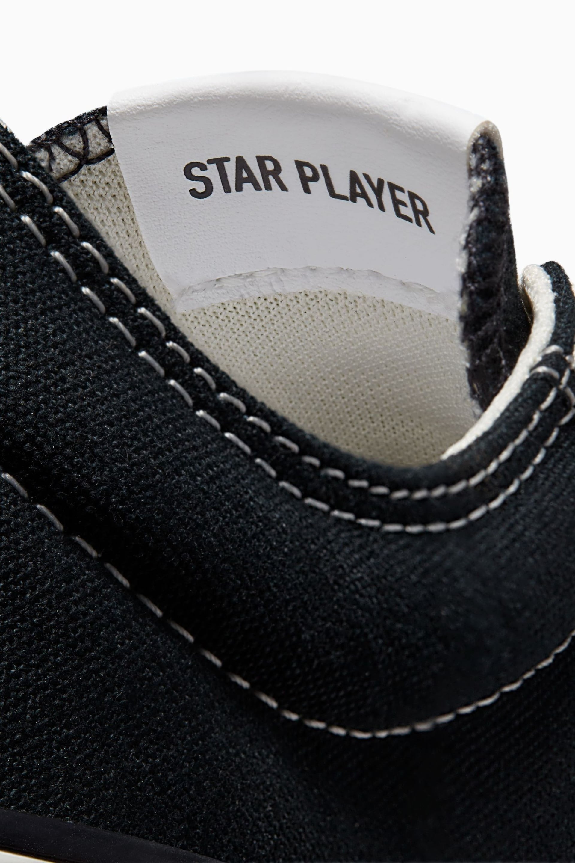 Converse Black Youth Star Player 76 Trainers - Image 8 of 8