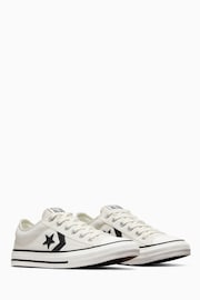 Converse White Youth Star Player 76 Trainers - Image 3 of 7