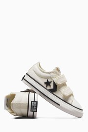 Converse White Infant Star Player 76 2V Easy On Trainers - Image 5 of 9