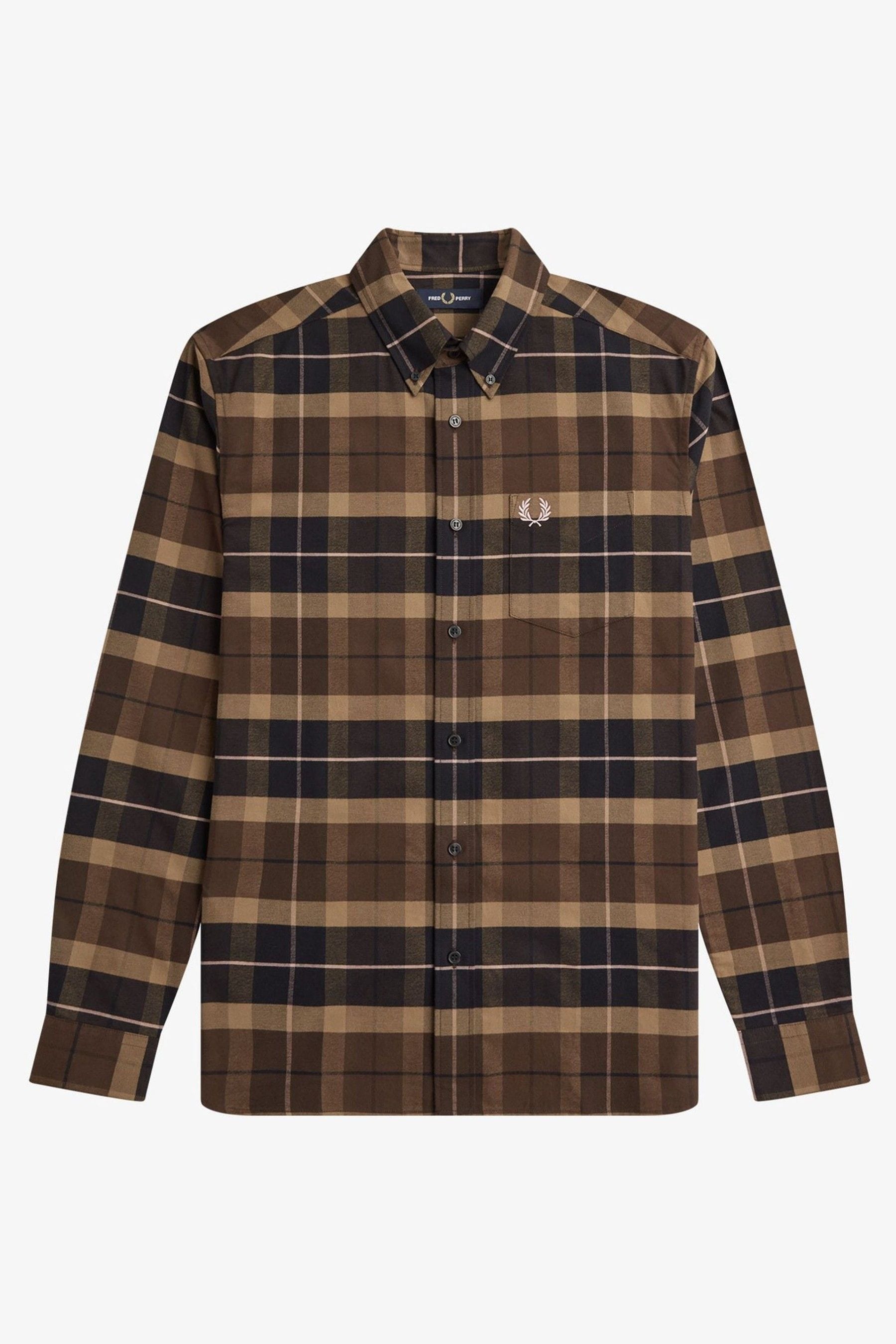 Fred perry check shirt top