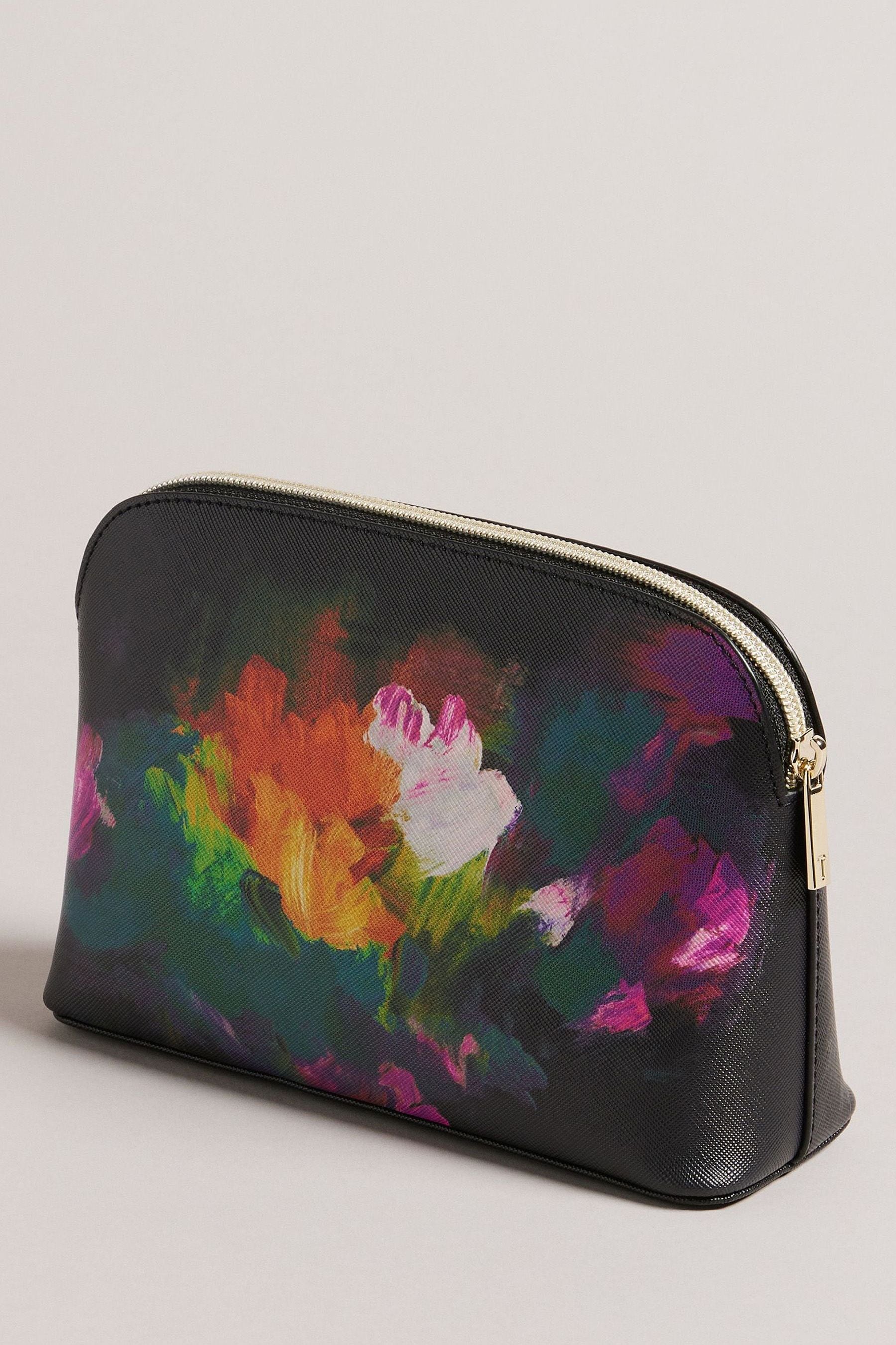 Buy Ted Baker Perycon Paint Brush Black Printed Makeup Bag from Next Lithuania