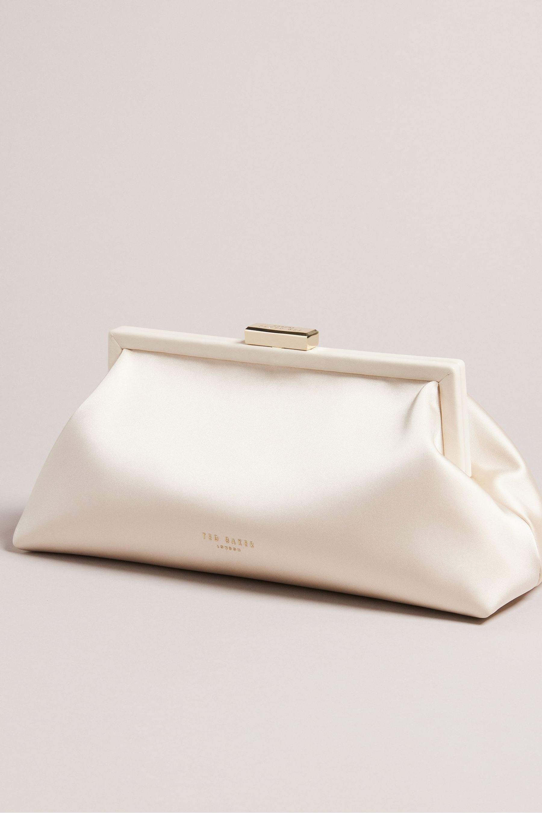 Buy Ted Baker Cream Crystal Embellished Clutch Bag from Next Lithuania