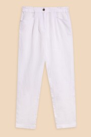 White Stuff White Rowena Linen Trousers - Image 5 of 7