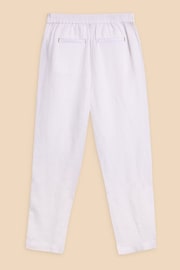 White Stuff White Rowena Linen Trousers - Image 6 of 7