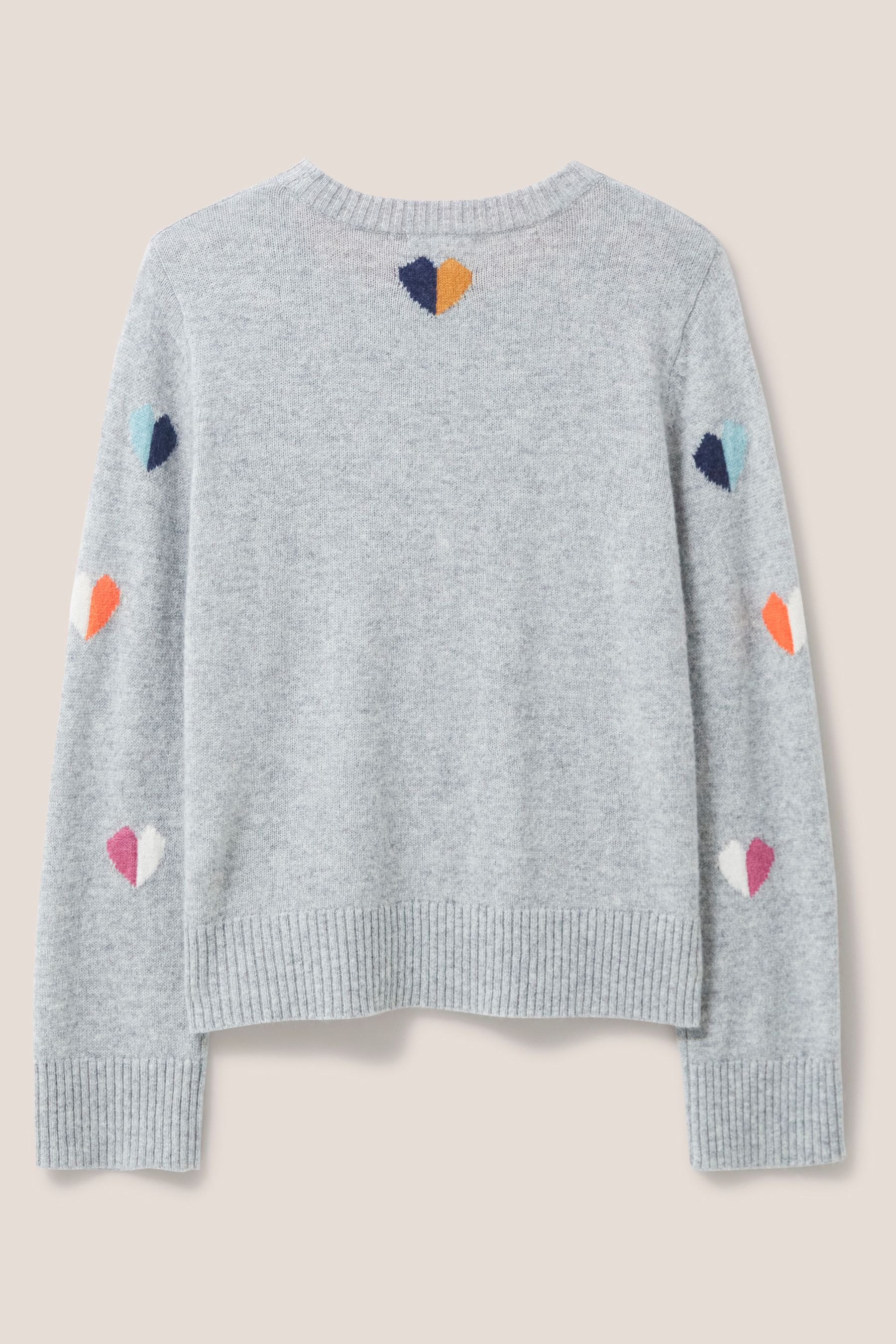 White stuff heart jumper on sale