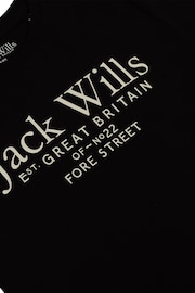Jack Wills Script Black T-Shirt - Image 3 of 3