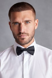 White Signature Occasion Shirt And Black Bow Tie Pack - Image 2 of 5