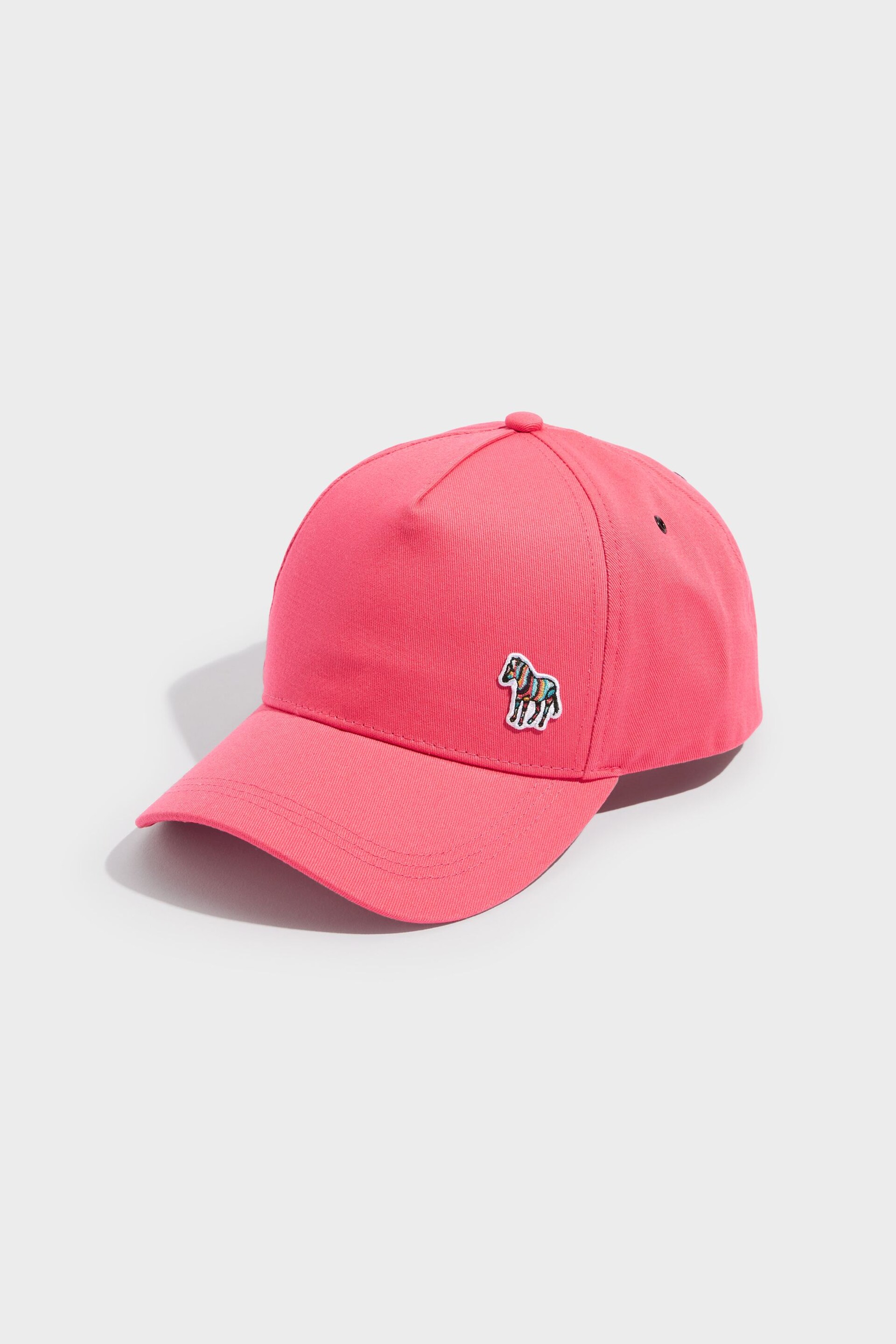 Paul Smith Junior Girls Pink Zebra Logo Baseball Cap - Image 1 of 5