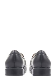 Jones Bootmaker Gessa Black Leather Penny Loafers - Image 3 of 5