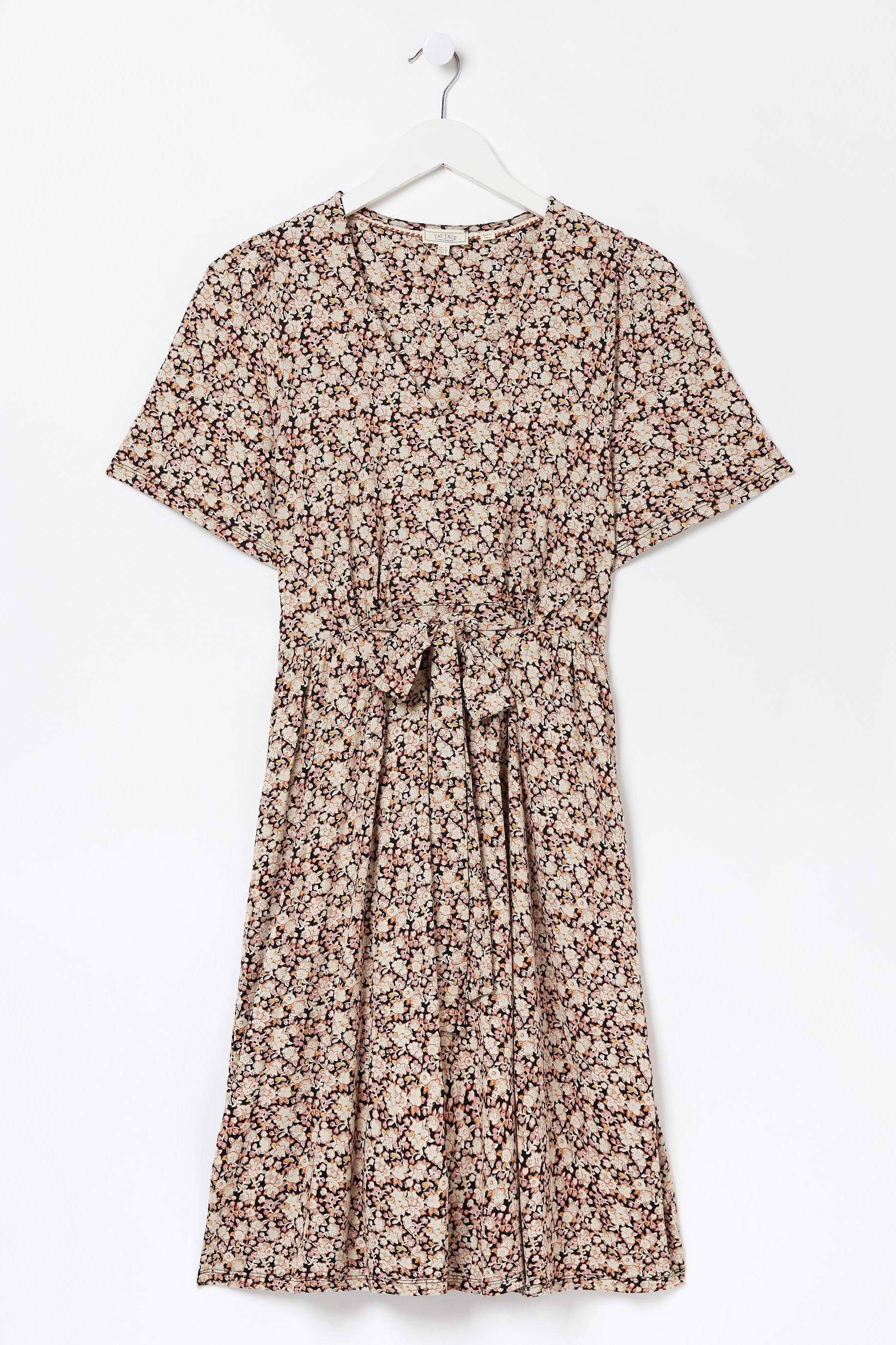 Buy FatFace Red Fiona Meadow Jersey Dress from Next Luxembourg