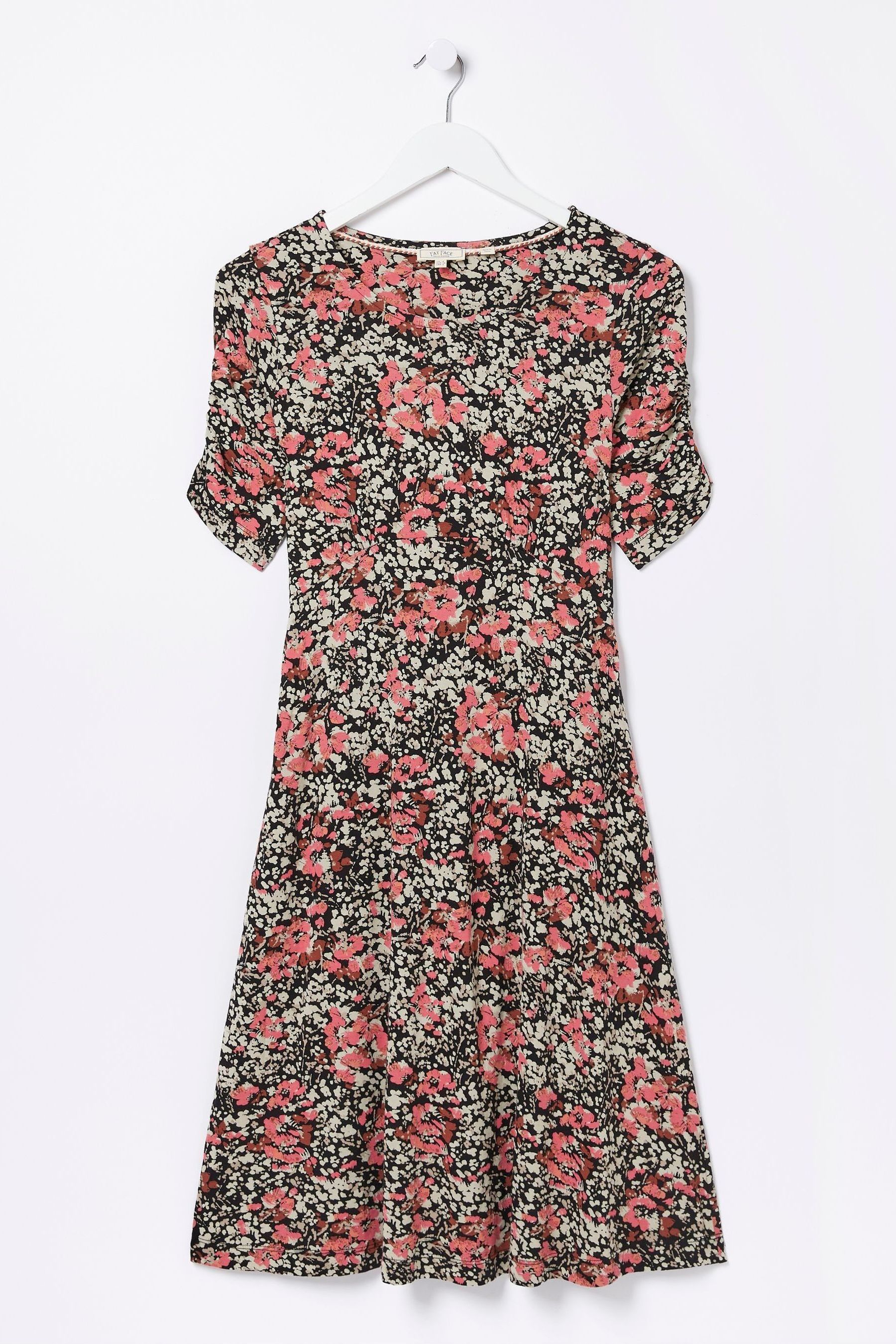 Buy FatFace Black Blush Delilah Jersey Dress from Next Luxembourg