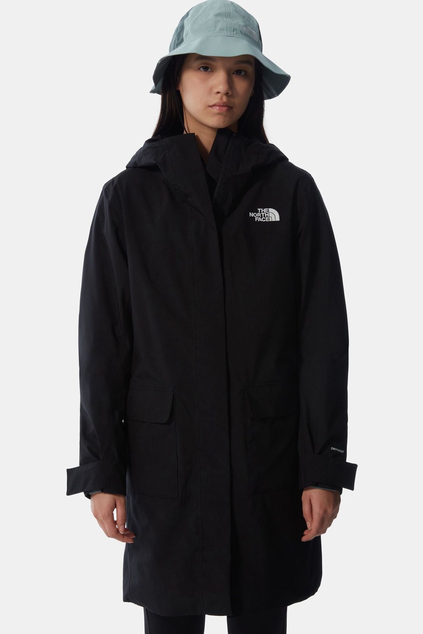 Buy The North Face Black City Breeze Rain Parka II Jacket from Next Luxembourg