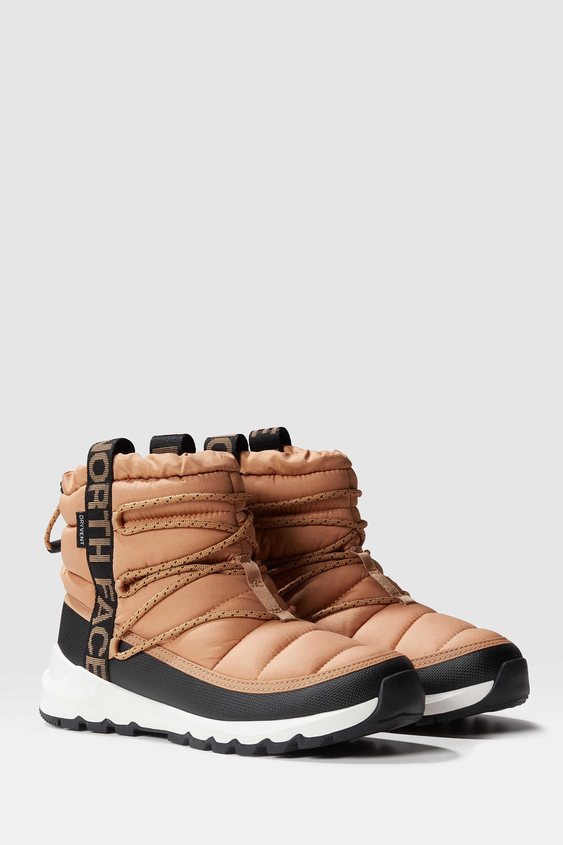 Buy The North Face Brown Womens Thermoball Waterproof Lace Up Winter Boots from Next Lithuania