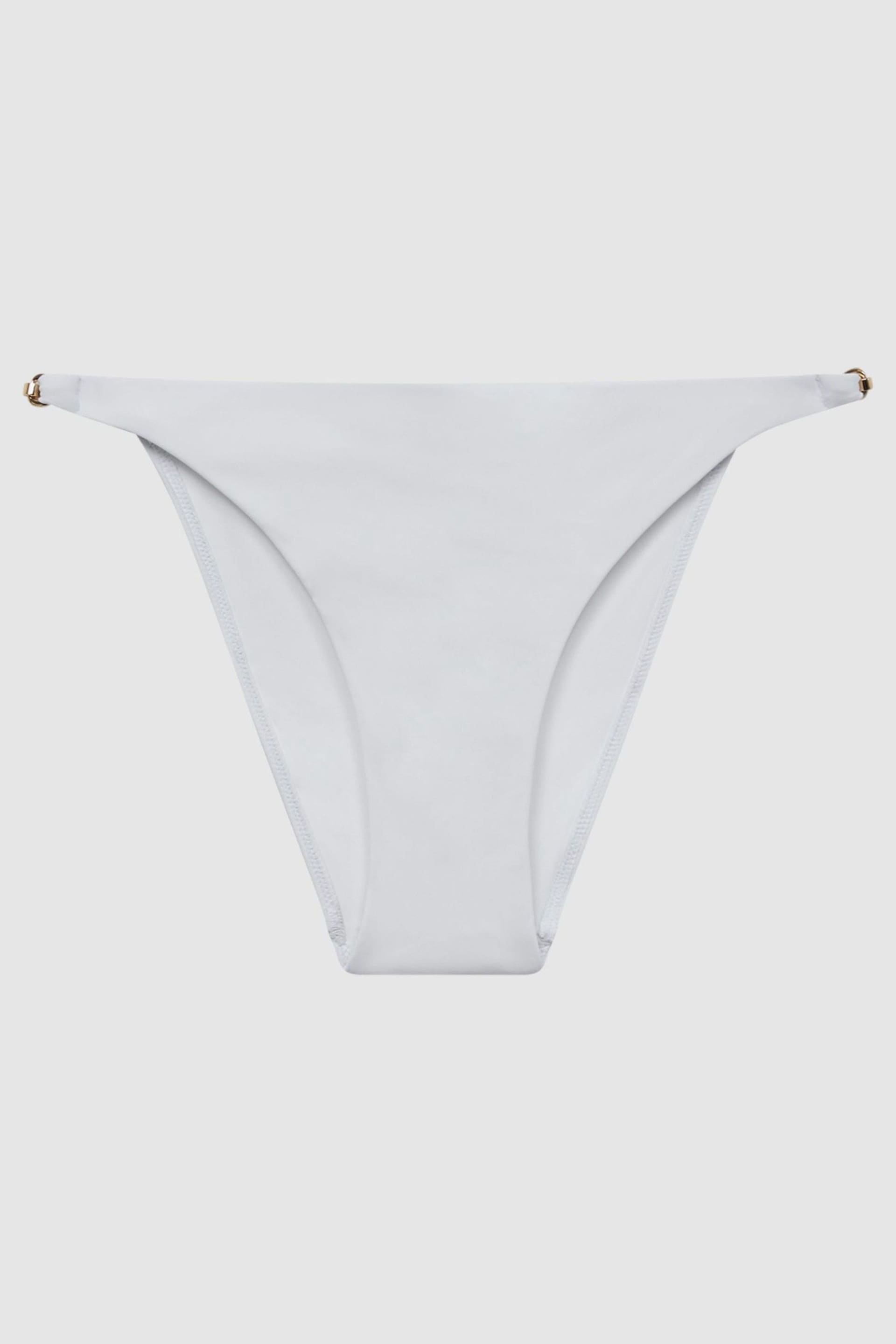 Reiss White Alani Bikini Bottoms - Image 2 of 6