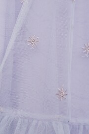 Reiss Lilac Fifi Junior Tulle Embroidered Dress - Image 6 of 6