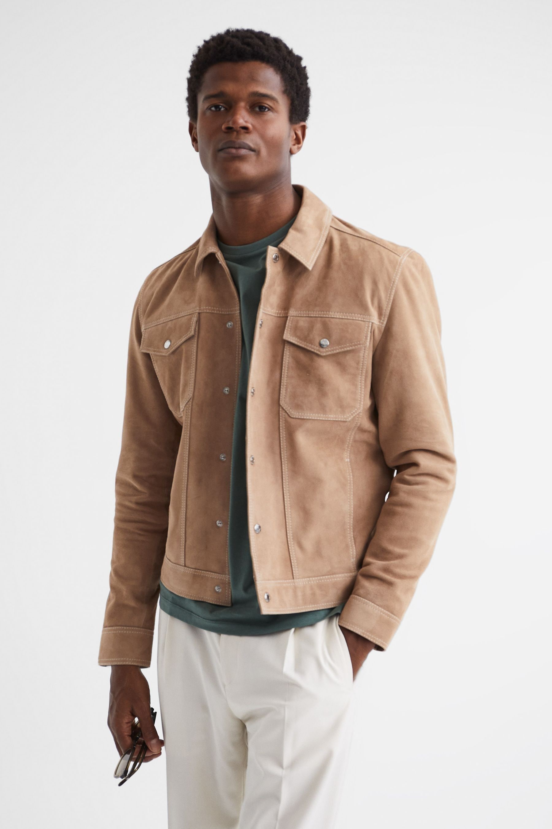 Sand suede jacket hotsell