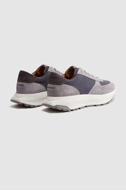 Reiss Grey Multi Trinity Tech Unseen Trinity Tech Trainers - Image 5 of 10