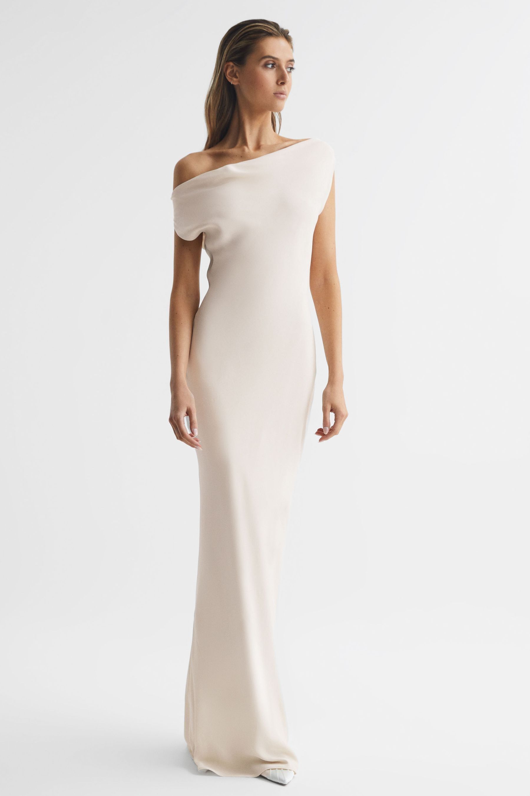 Buy Reiss Ivory Loretta Off The Shoulder Maxi Dress from Next USA