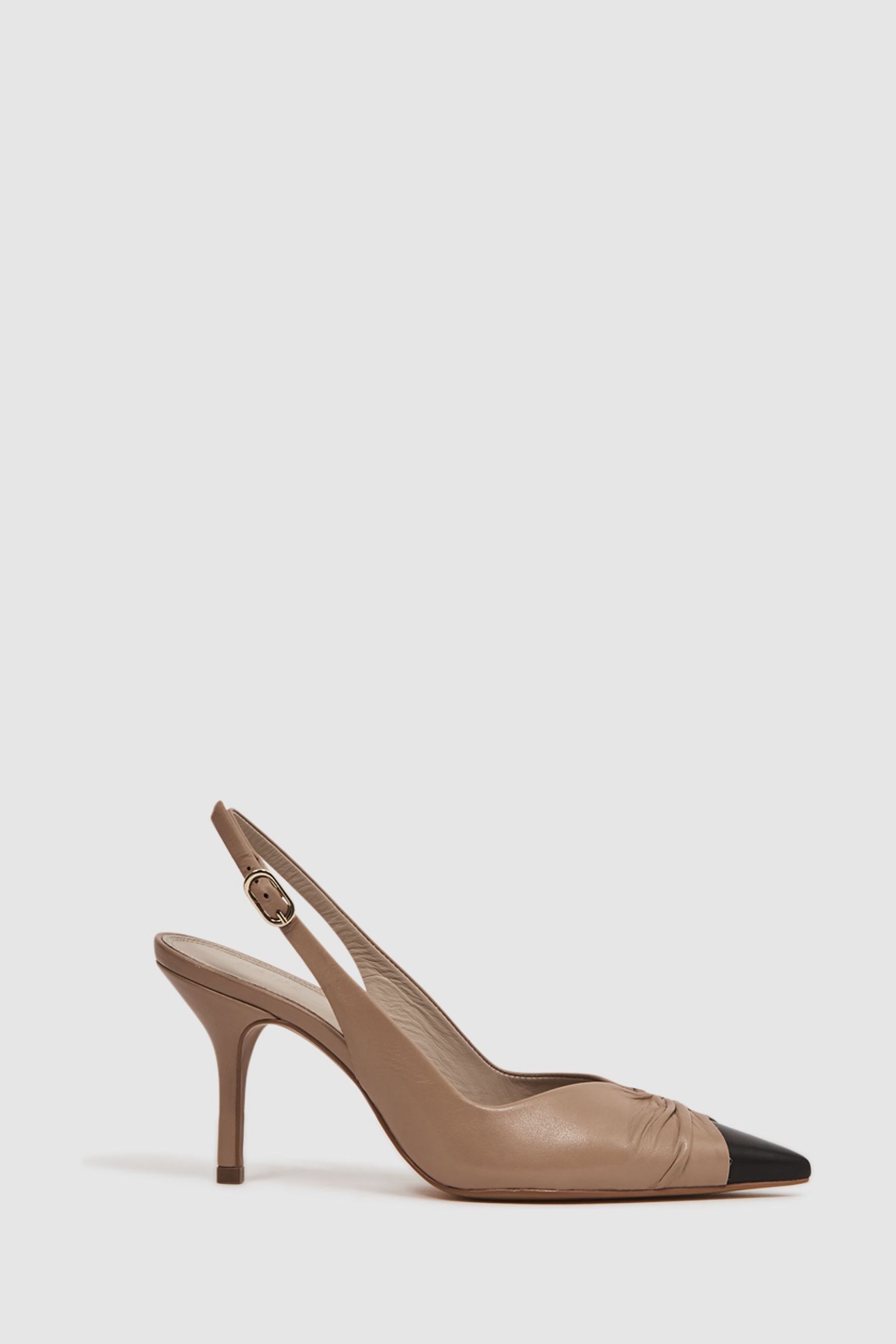 Nude mid heel shoes best sale