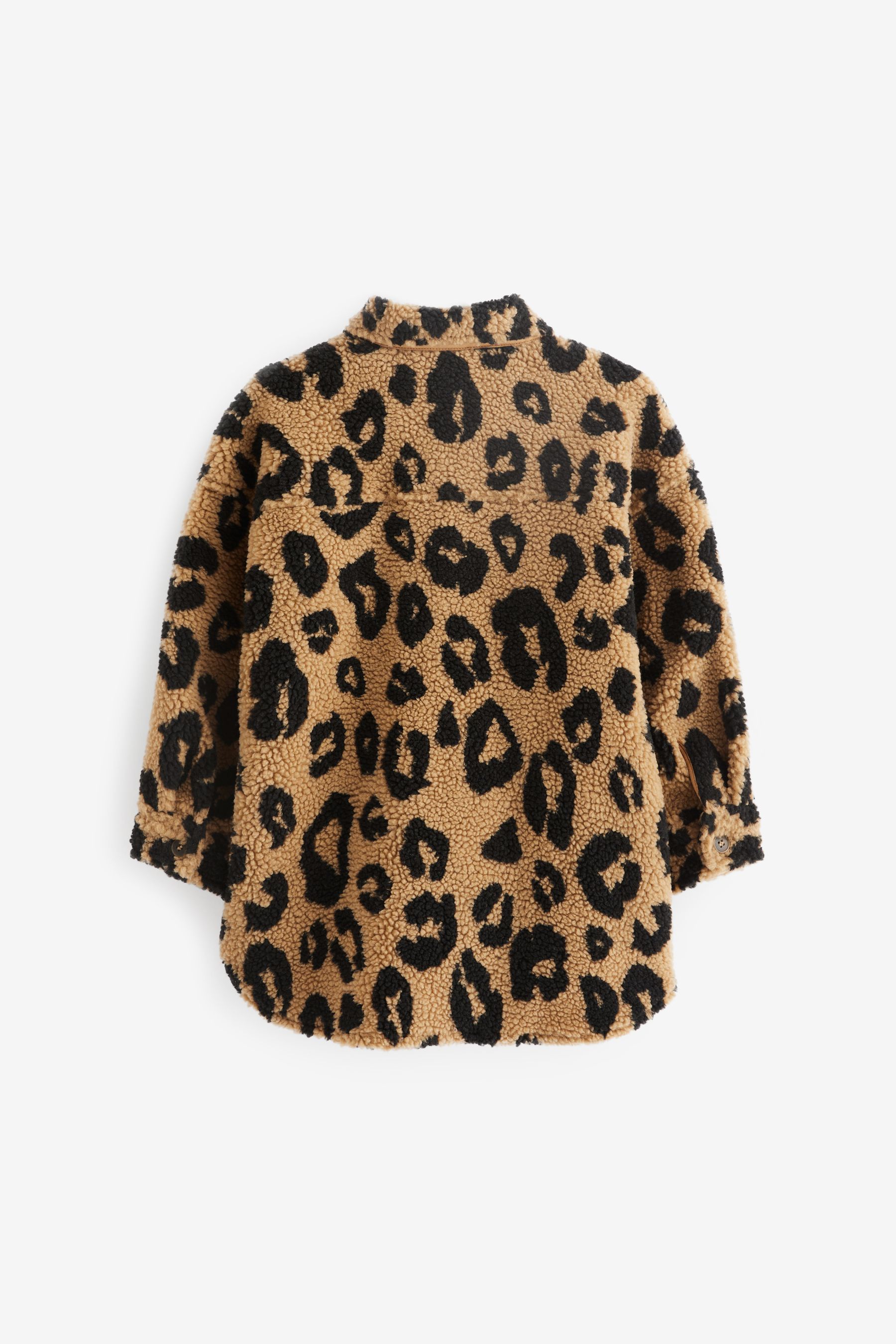 Next girls leopard print coat outlet