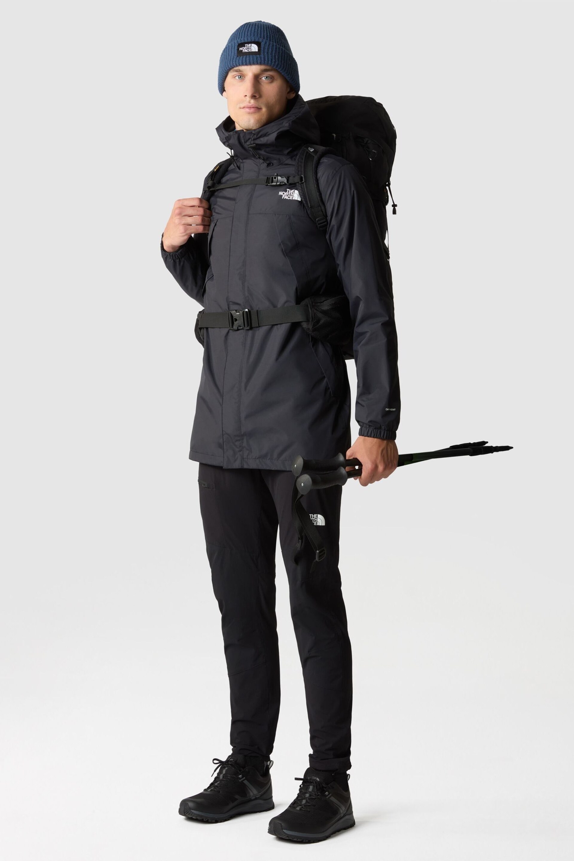 The North Face Black Antora Parka Jacket - Image 3 of 6