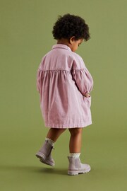 Lilac Purple Cotton Shirt Dress (3mths-8yrs) - Image 2 of 6