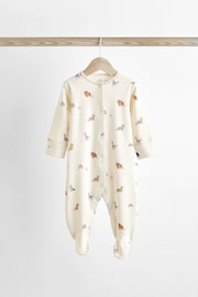 Multi Character Baby Footed Sleepsuits 5 Pack (0-2yrs) - Image 5 of 14