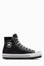 Converse Black/White Chuck Taylor Waterproof City Trek Trainers - Image 1 of 14