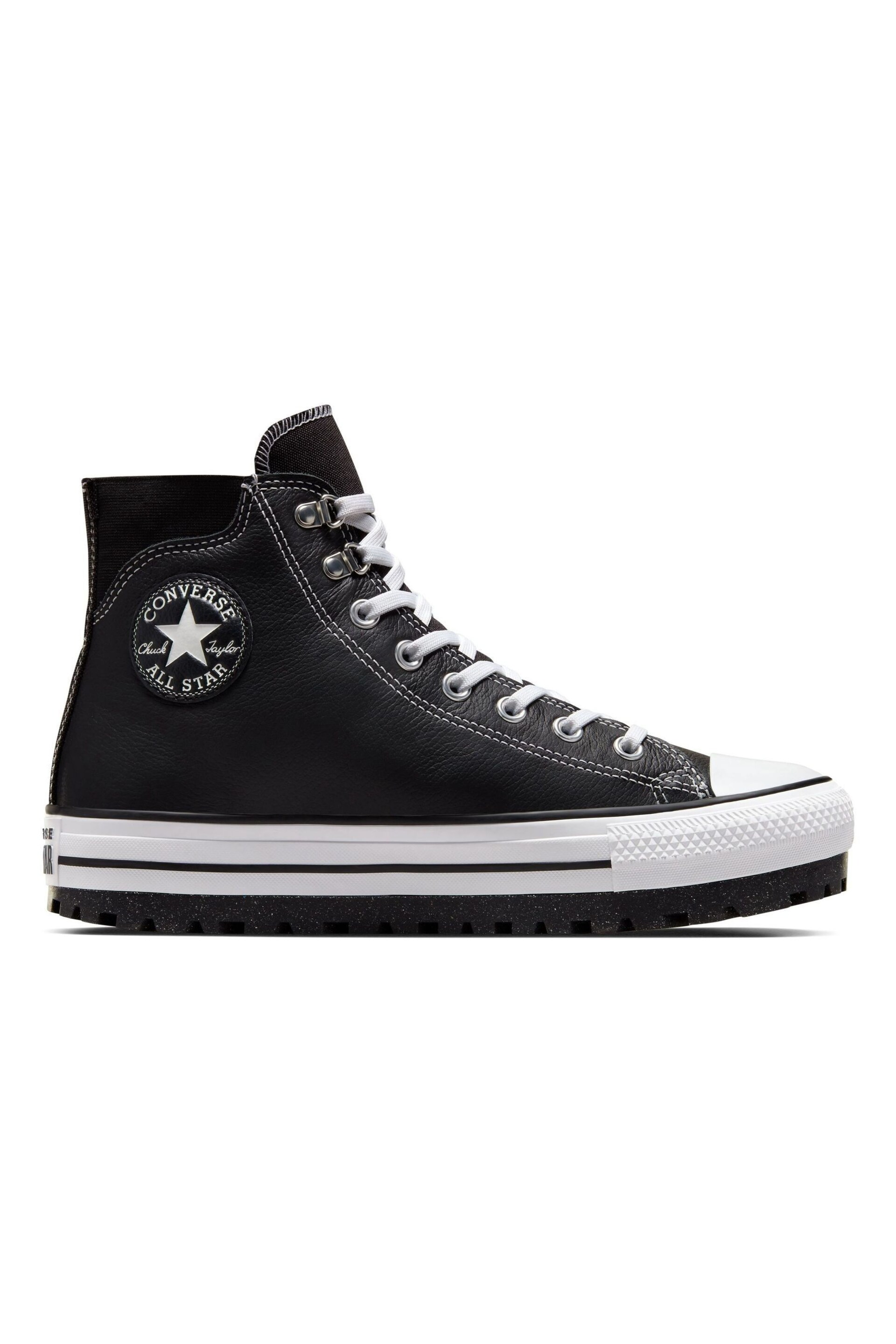 Converse Black/White Chuck Taylor Waterproof City Trek Trainers - Image 10 of 14