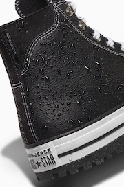 Converse Black/White Chuck Taylor Waterproof City Trek Trainers - Image 5 of 14