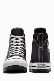 Converse Black/White Chuck Taylor Waterproof City Trek Trainers - Image 9 of 14