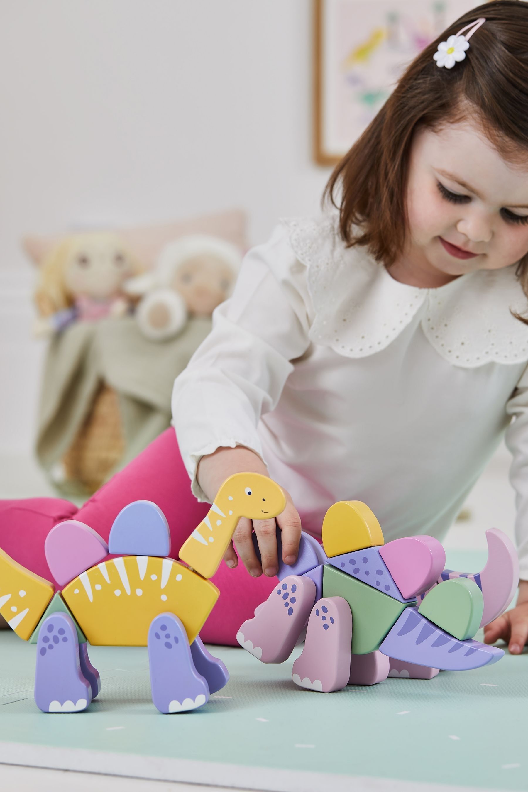 Pink dinosaur toy uk cheap