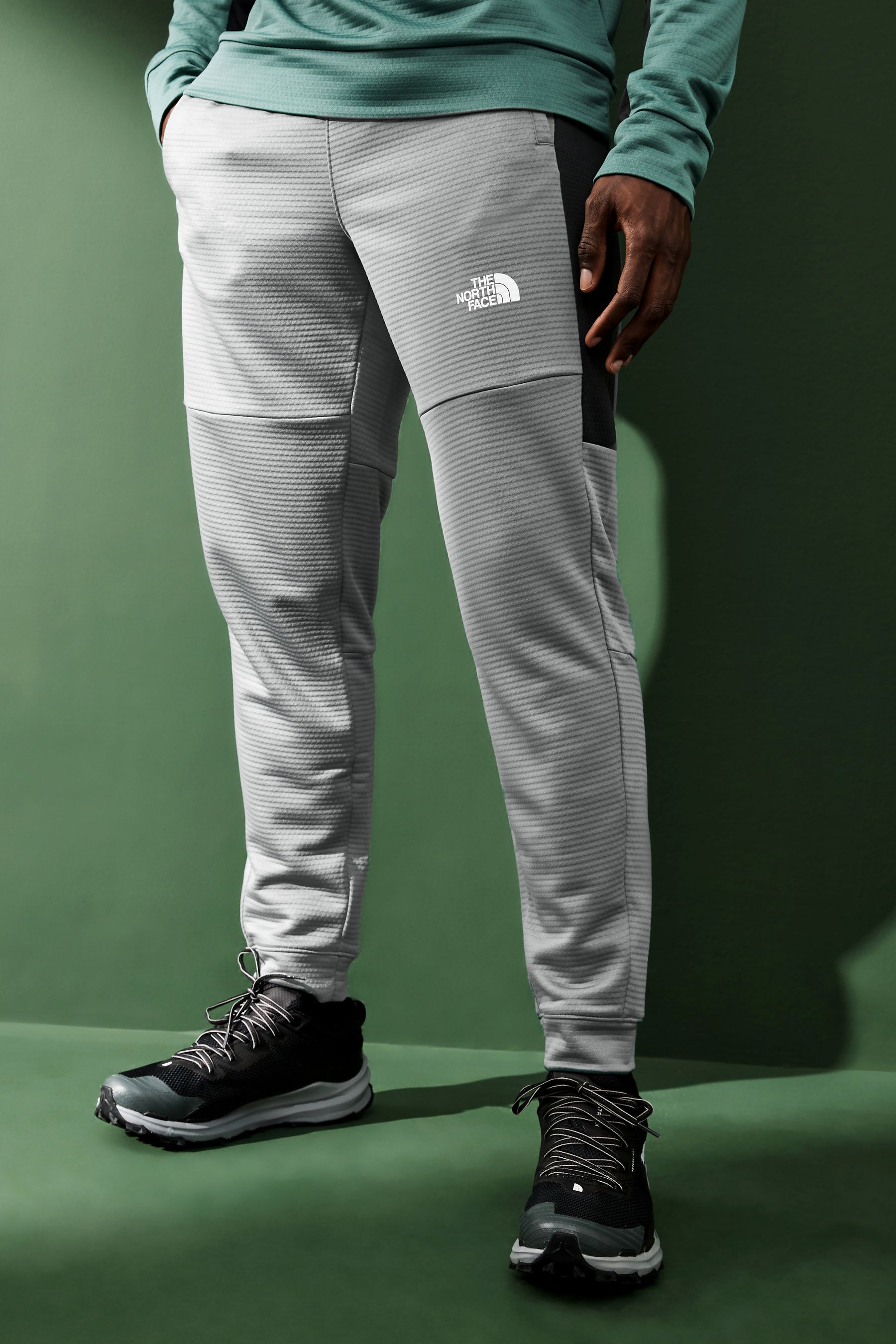 Dark grey north face joggers hot sale