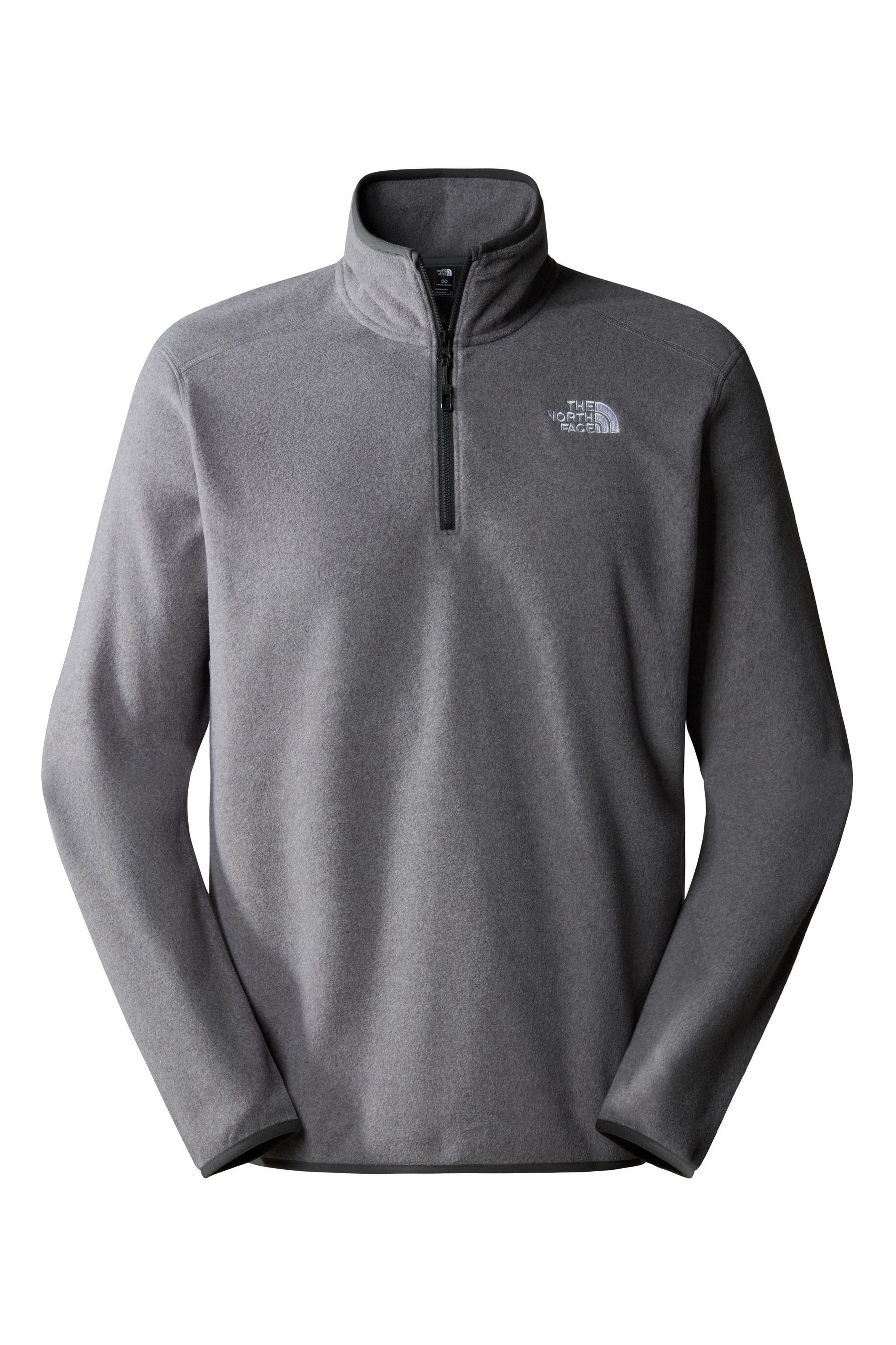 North face gray fleece deals