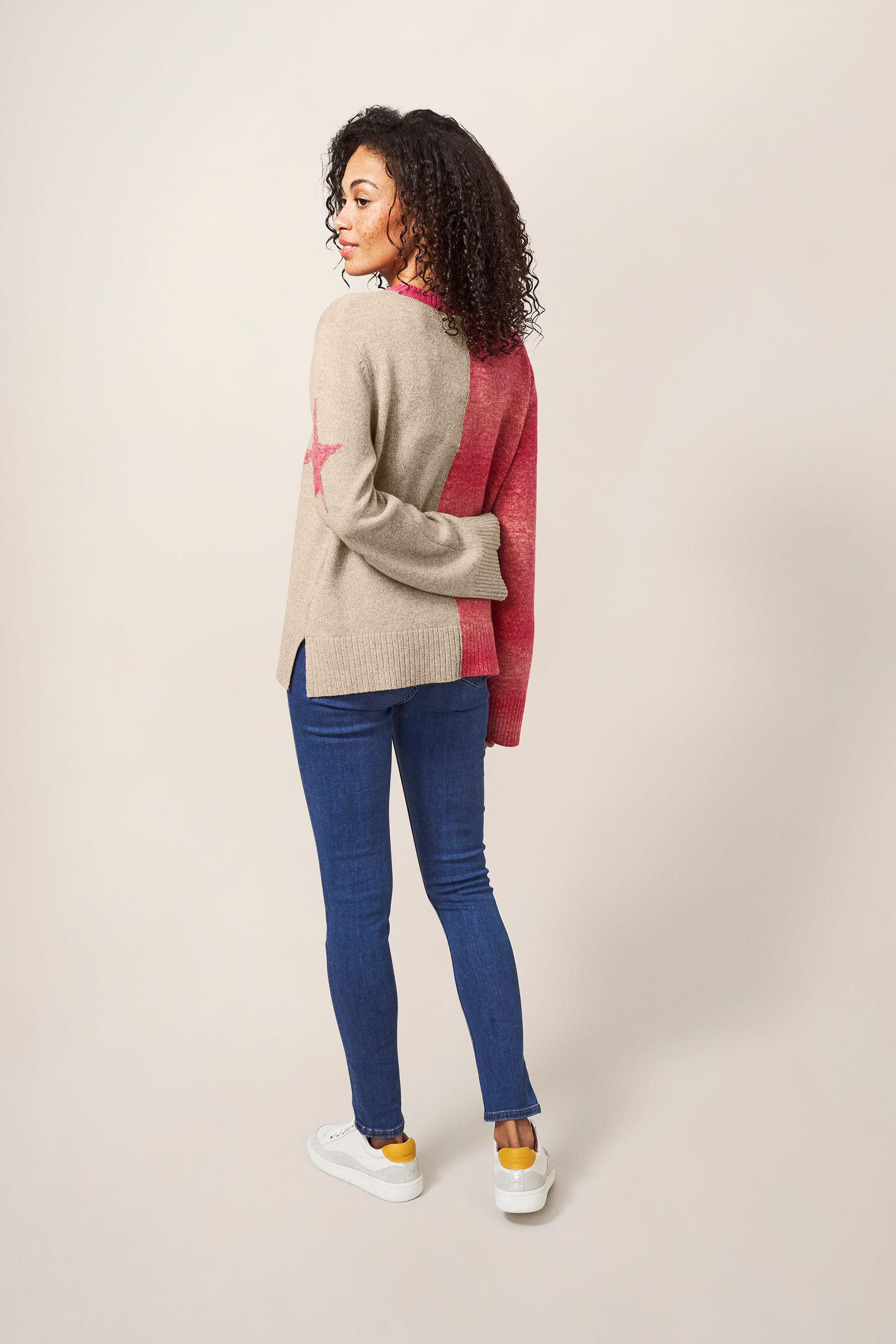 White stuff star jumper outlet