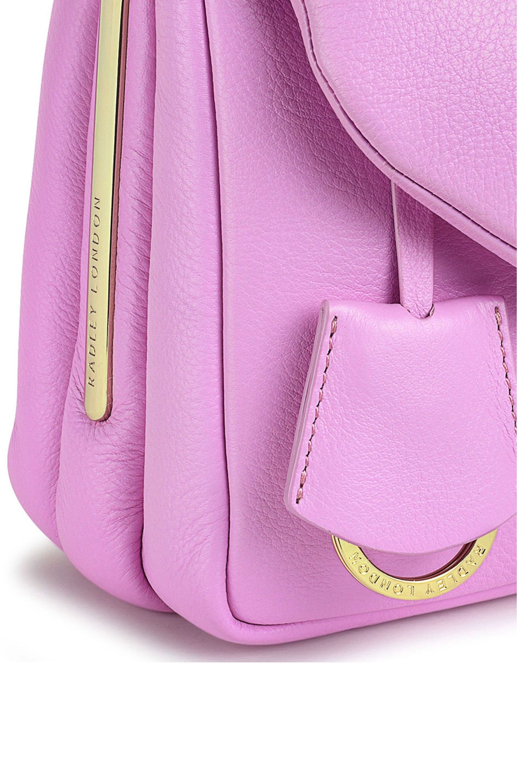 Radley London Pink Mallow Street Small Flapover Cross Body Bag