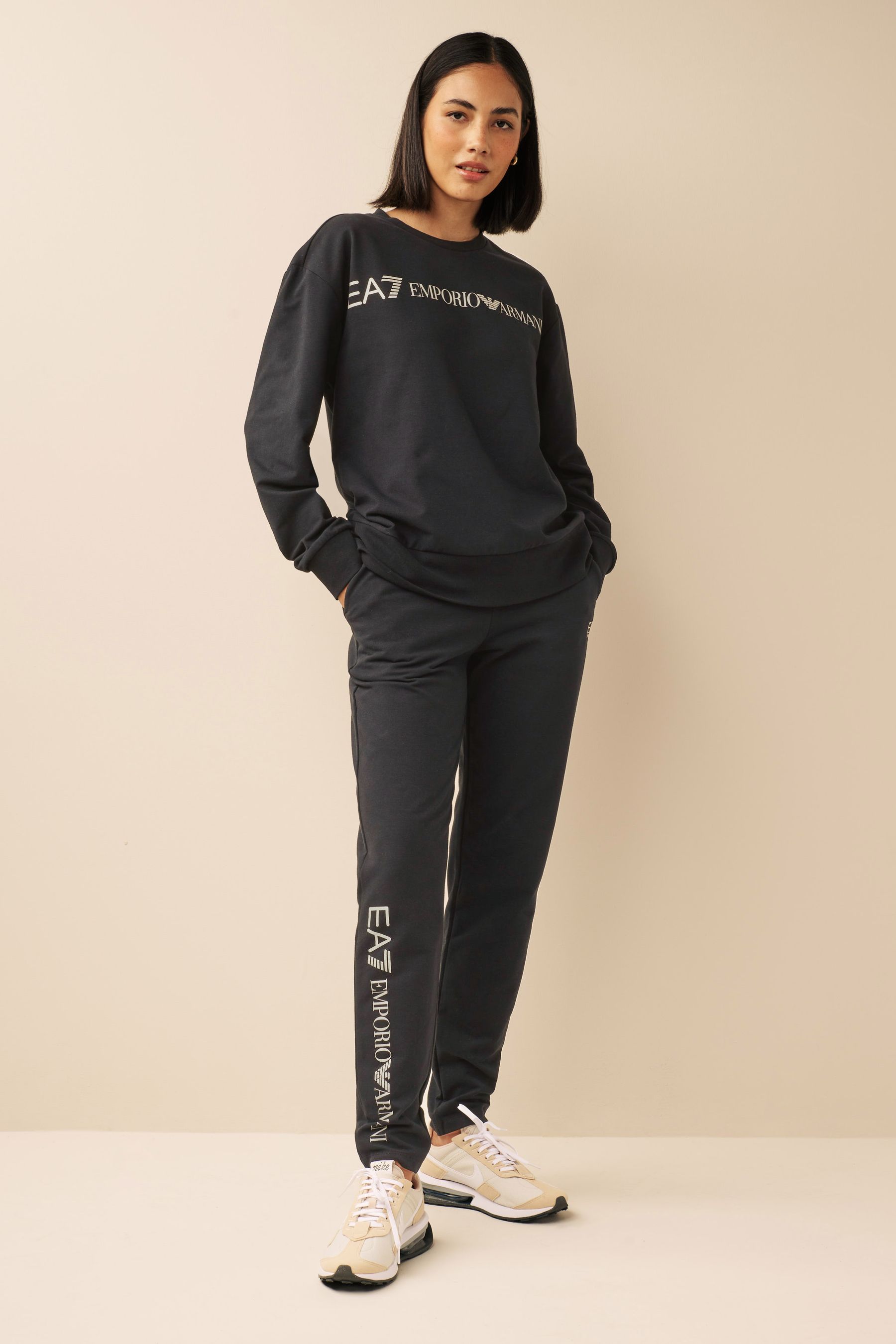 Buy Emporio Armani EA7 Womens Crew Neck Tracksuit from Next Luxembourg