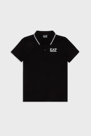 Emporio Armani EA7 Boys Core ID Polo Shirt - Image 1 of 3