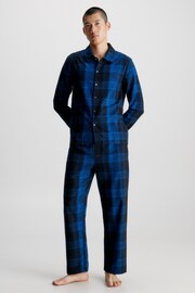 Calvin Klein Black Pure Flannel Lounge Shirt - Image 2 of 5