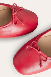 Boden Red Soft Ballet Flats - Image 4 of 4