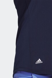 adidas Golf Ultimate 365 Solid Sleeveless Polo Shirt - Image 6 of 7