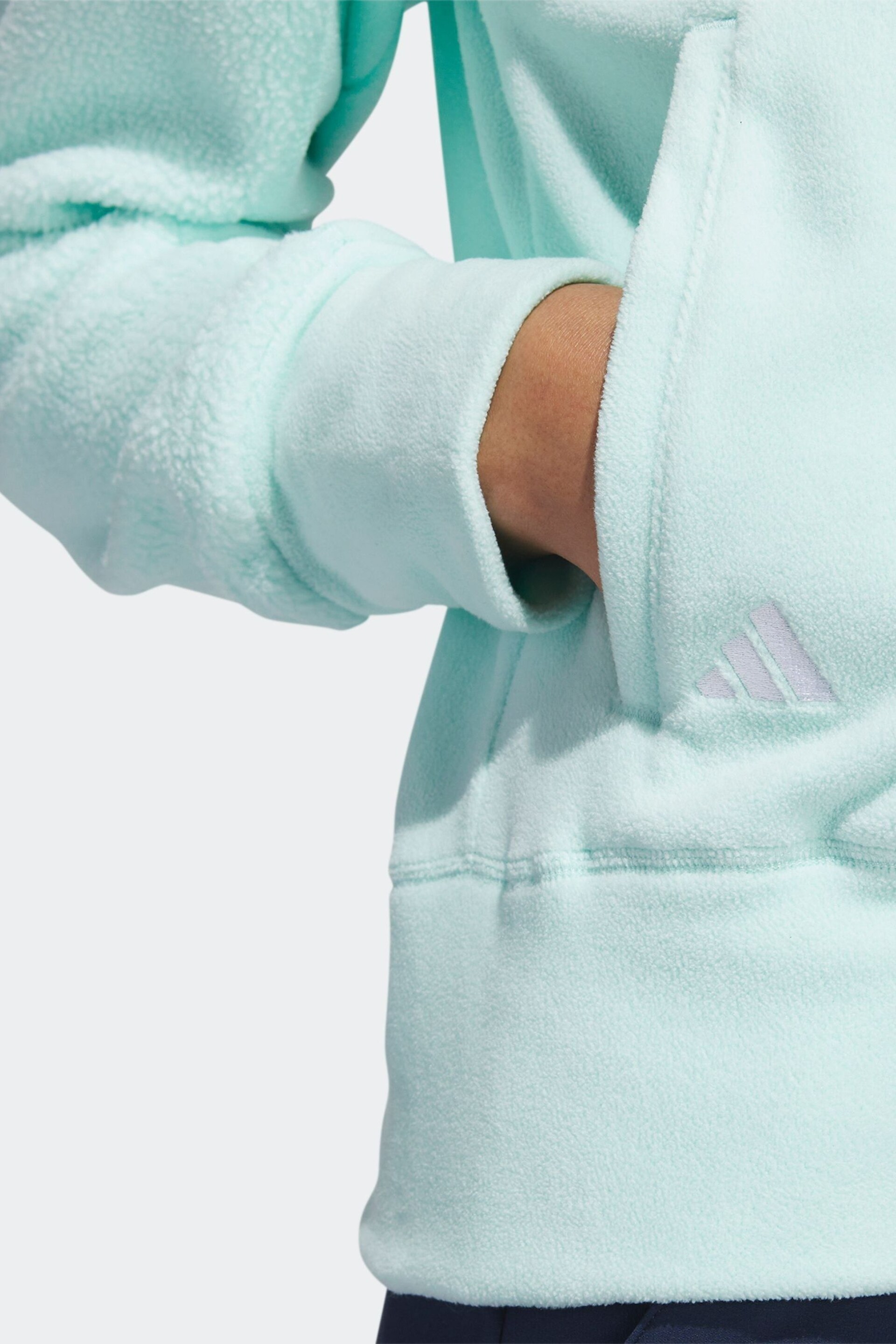 adidas Golf Full-Zip Fleece Jacket - Image 5 of 7