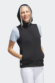 adidas Golf Black COLD.RDY Full-Zip Vest - Image 4 of 7