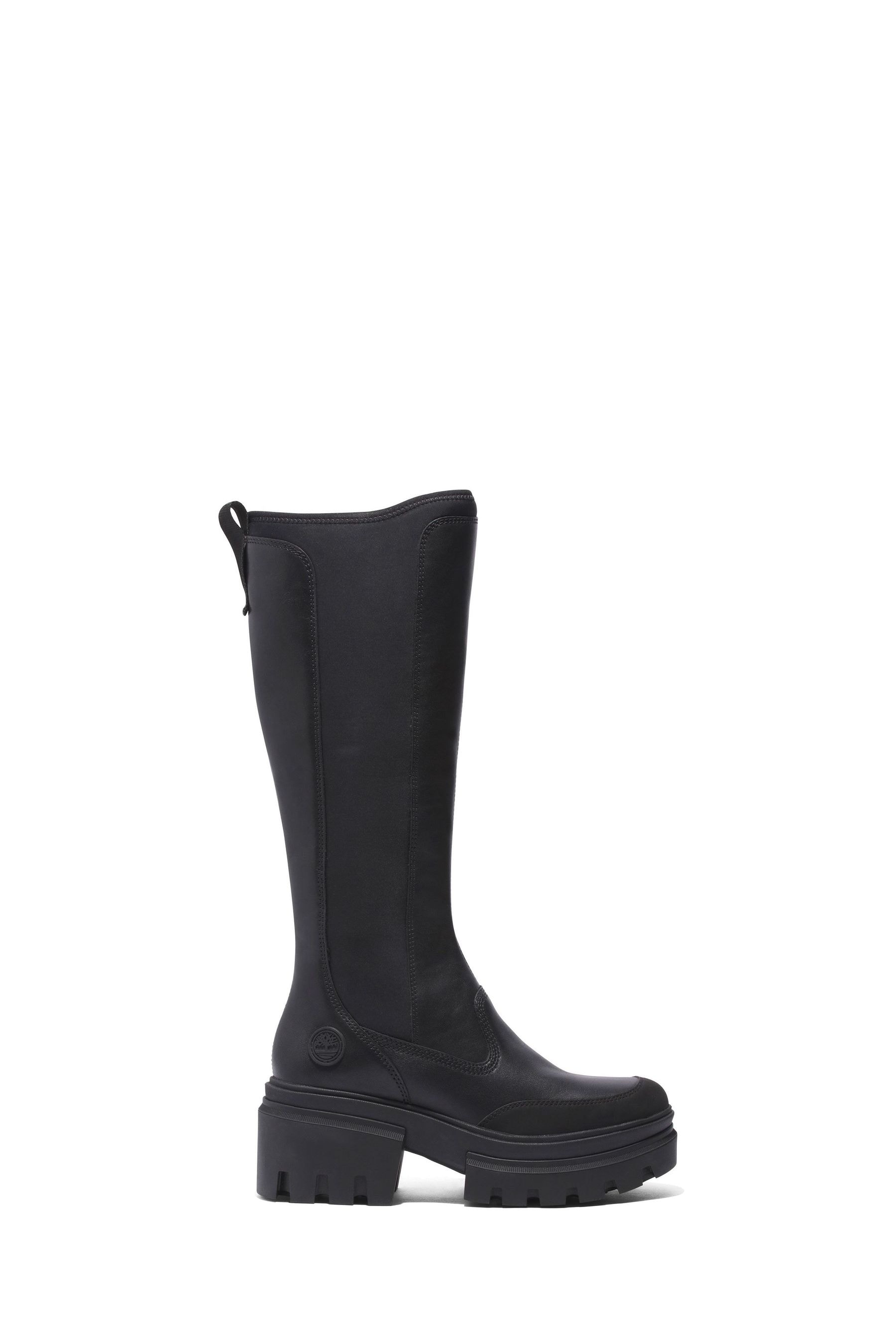 Buy Timberland Everleigh Tall Black Boots from Next Luxembourg