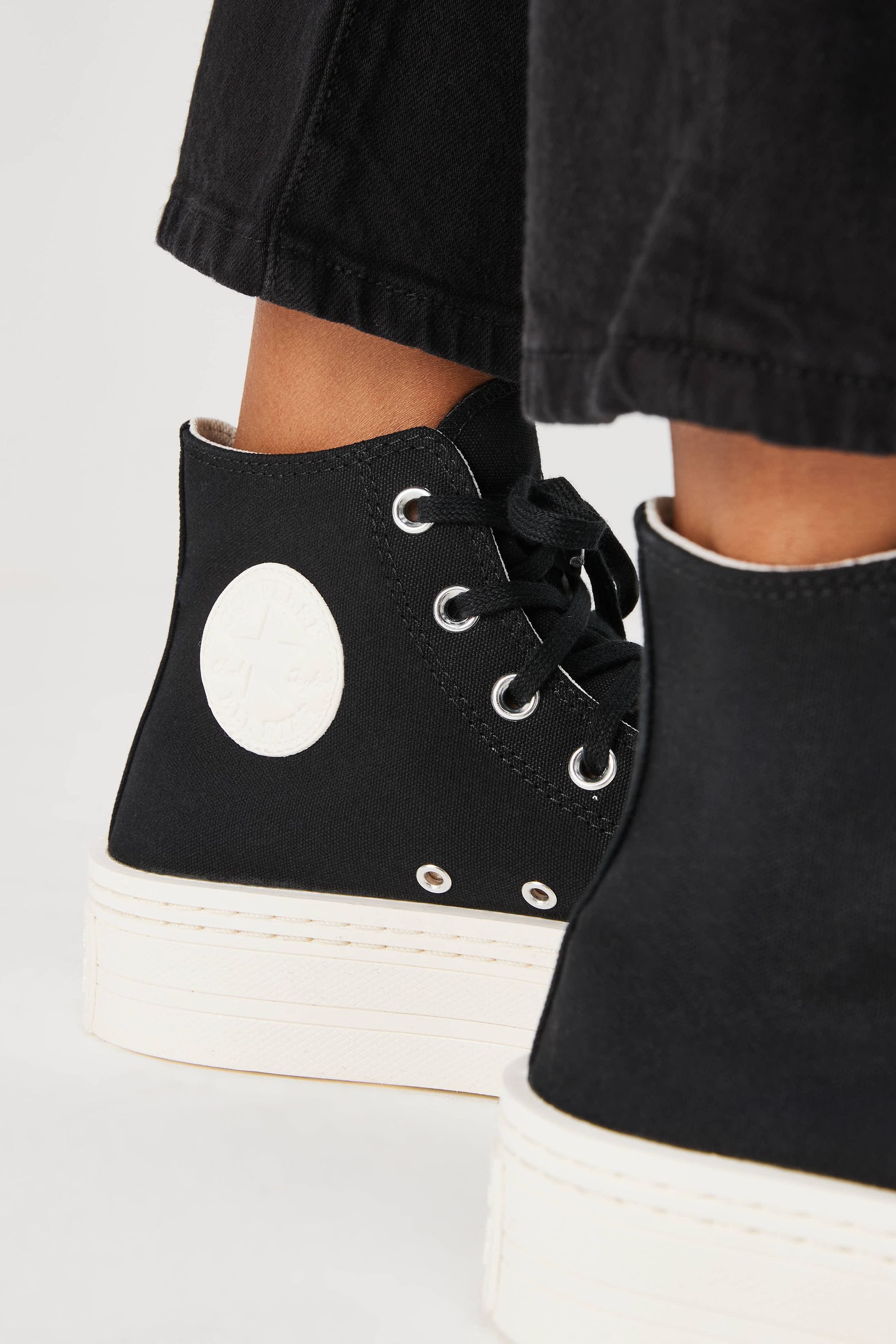Buy Converse Black Chuck Taylor All Star Modern Lift Trainers from Next Lithuania