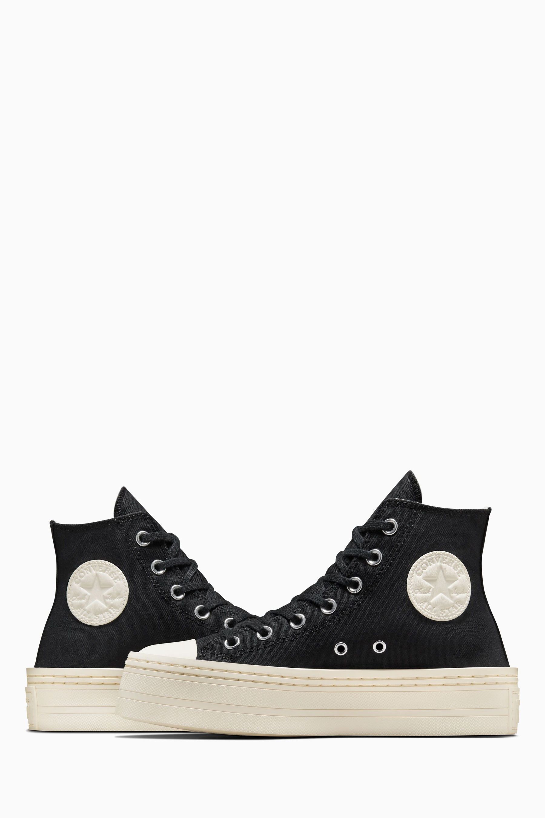 Converse all star modern black store