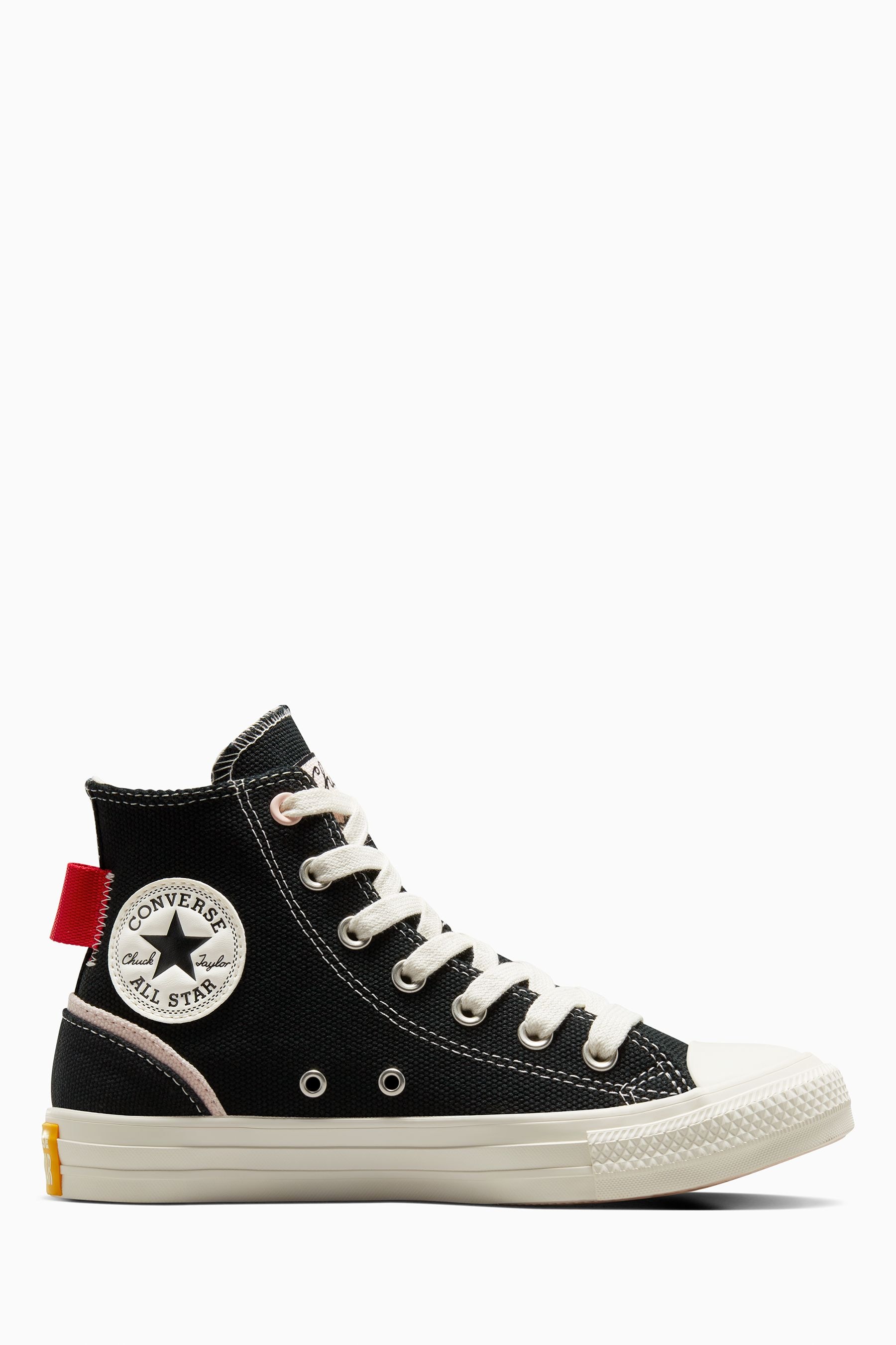 Buy Converse Black Chuck Taylor All Star High Top Trainers from Next Luxembourg