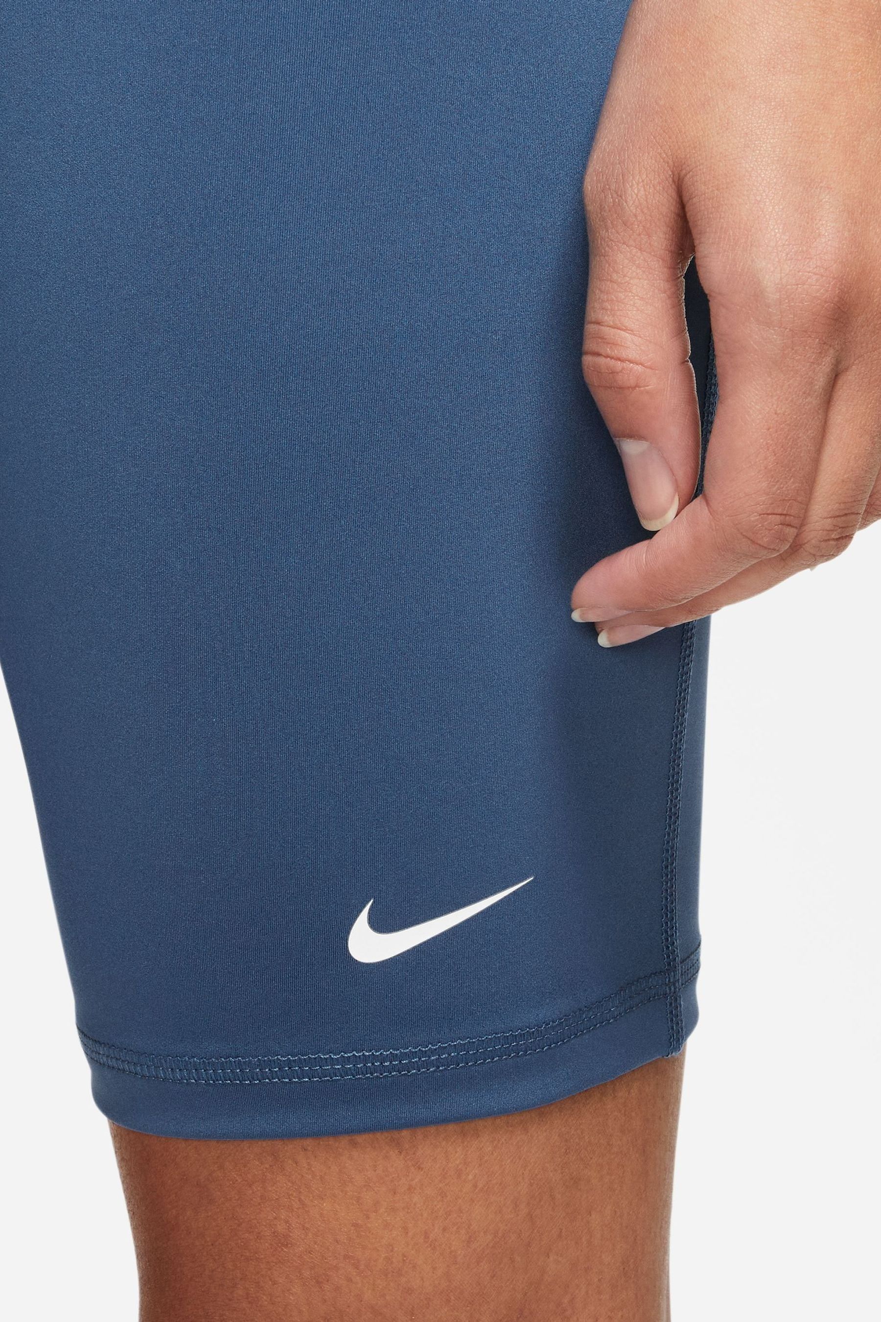 Buy Nike Pro Blue 365 High Waisted 7 Inch Shorts from Next Latvia